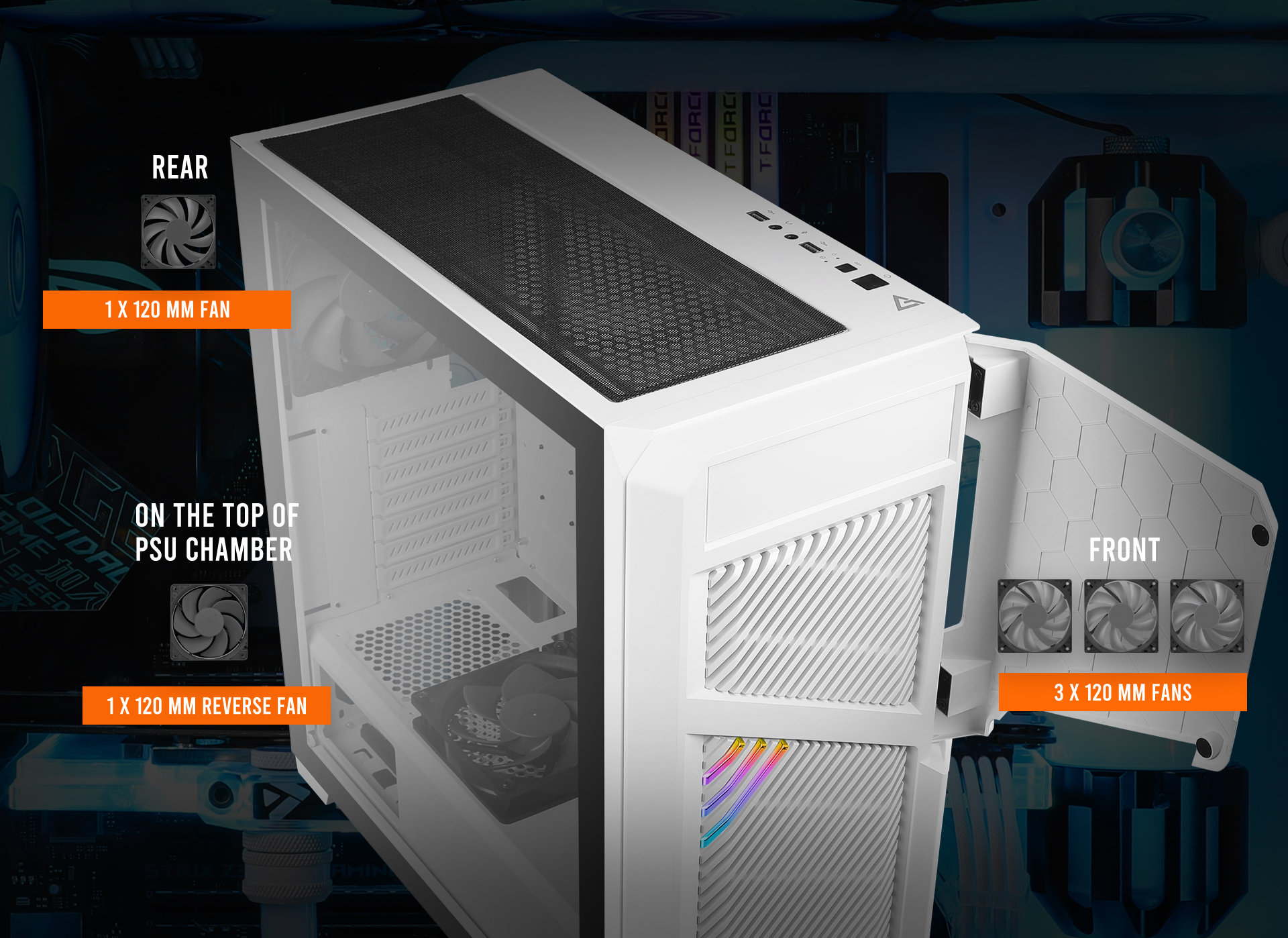 Antec DP502 FLUX Computer Case